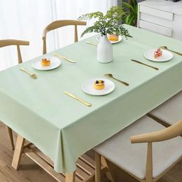 Table Cloth High Grade Tablecloth Waterproof Oil Resistant Scald And Wash Free PVC 2024 Latest Dining Tabl 2XDAN168