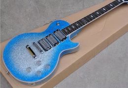 top quality custom shop Ace frehley Signature metallic blue electric guitar 3 pickups guitar factory free shipping