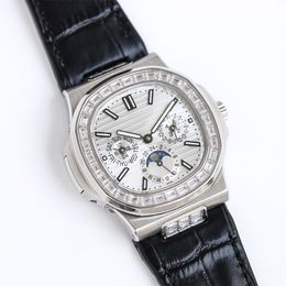 Assista Men Moonwatch Luxury Watch Watch 40mm Designer de movimento mecânico automático de alta qualidade Relógios masculinos Bracelet Sapphire Watchwatch Montre de Luxe