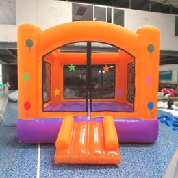 wholesale 4x4m (13.2x13.2ft) With blower Free Ship Outdoor Activities Birthday Party Rental Balloons Printing Inflatable Bouncer Jumping castle for Sale