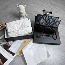 Autumn winter Chain Diagonal Straddle Shoulder classic Bag Small Fresh Fashion Light Luxury Set 2024 Plastic Envelope fragrant purses ladies handbags hand bags