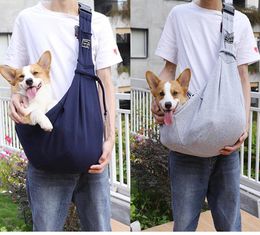 Dog Carrier Folding Backpack Breathable Pet Outgoing Bag Crossbody