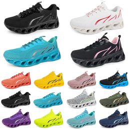 men women running shoes fashion trainer triple black white red yellow purple green blue peach teal purple pink fuchsia breathable sports sneakers eighty four