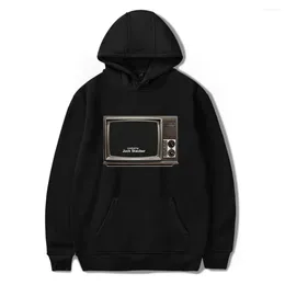 Men's Hoodies Jack Stauber Retro TV Hoodie Sweatshirt Women Men Long Sleeve Fashion Pullover Clothes