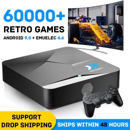 Consoles 4K Retro Video Game Consoles Builtin 60000 Classic Games 5G WIFI Super Console X2 Portable Game Playerts For PSP/PS1/N64/MAME