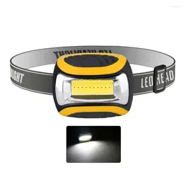 Headlamps Mini LED Headlamp 3 Modes Headlight Head Flash Lamp Wrist Strap Band Light Torch AAA Battery Lanterna For Camping Night Fishing