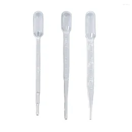 50pcs Graduated Pipettes Dropper Plastic Disposable Essential Oils Makeup Tools Eye Experiment Supplies For Lab