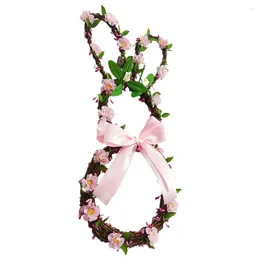 Decorative Flowers Easter Supplies Cute Wreath Party Front Door Festival Scene Decor