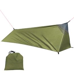 Backpacking Tent Outdoor Camping Hiking Sleeping Bag Lightweight One Person with Mosquito Net Shelter Type 2024 240220