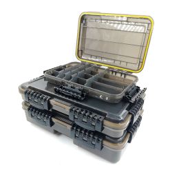 Boxes Largecapacity Waterproof Fishing Tackle Box Fishing Accessories Tool Storage Box Fish Hook Fake Bait Storage Box Fishing Suppli