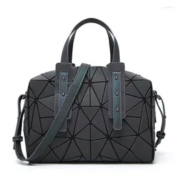 Evening Bags Bolsa Feminina Boston Handbags For Girls Women Laser Sequins Luminous Geometric Bag Over Shoulder Crossbody 2024