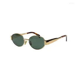 Sunglasses Women Quality Cat Eye Sun Glasses Rimless Eyewear Retro Letter Oval Fashion Women's