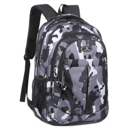 Backpack Large Capacity Men's Backpack Men Bag Lightweight Nylon Fabric Travel Backpack School Bag Fashion Casual Men's Laptop Backpack
