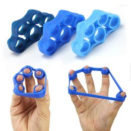 Resistance Bands 1PCS Hand Gripper Fitness Silicone Finger Expander Exercise Grip Wrist Strength Trainer Exerciser