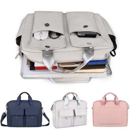 Backpack MultiPocket Laptop Bag For Women Men Computer Shoulder Crossbody Handbag Briefcase Bags For Documents Man'S Travel Business Bag