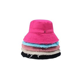 キャップデザイナーの男性のためのLe Bob Hats Wide Wide Brim Sun Gorras Outdoor Beach Canvas Bucket Hat Designerファッションアクセサリーを防ぐ
