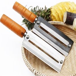 peelers Sharp Cutter Sugarcane Cane knives pineapple LNIFE stainless steel cane Artefact planing tool peel fruit Paring LNIFE 2012295e