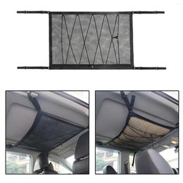 Car Organizer For Interior Roof Ceiling Net Overhead Hanging Sundries Mesh SUV Van