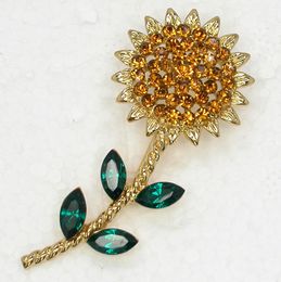 Wholesale Crystal Rhinestone Brooches Fashion Costume Pin Brooch Wedding Party Prom Brooch Jewelry C7553457113