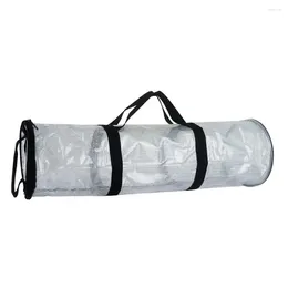 Storage Bags Organizer Pouch Waterproof Bag Pvc Christmas Wrapping Paper With Handle Transparent For Easy