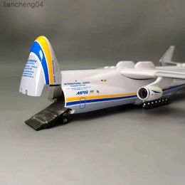 Aircraft Modle Antonov AN-225 Transport Aircraft 1/200 Scale 42cm Simulation Aircraft Model Souvenir Ornament Toy Display Collection Ornament