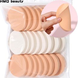 20/50Pcs Soft Makeup Foundation Blender Face Sponges Smooth Powder Puff Cosmetic Sponge Beauty Makeup Tool Accessories 240220