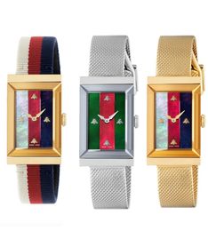Top Brand Quartz Watches original G Frame Ladies Fashion Designer 21mm 34mm Small Dial Casual Watch Luxury Strap Wristwatch for Women Animal Bee green blue watches