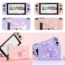 Cases TV Dock Hard Shell Stand Charger Protective Case for Nintendo Switch NS Joycon Controller Soft TPU Protector Console Full Cover