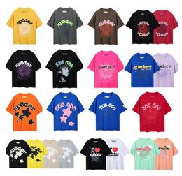 Spider 555 spider tshirt Tee shirts Designer Tshirts For Men Womens Fashion tshirt With Letters Casual Sp5der Young Thug 555555 Pure Cotton Summer Tshirts