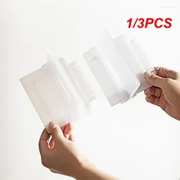 Kitchen Storage 1/3PCS Refrigerator Sorting Partition Board Transparent Adjustable No Punching Durable And Strong Bottle Rack Accessories