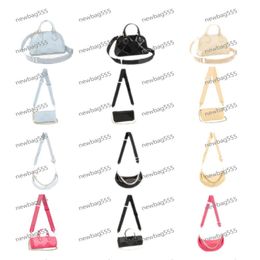 2022 High fashion shoulder bag bubblegram colorful soft leather crossbody purse print wallet on strap 81398 papillon bb keepaal xs219q