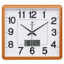 Wall Clocks 12-inch Simple Modern Clock Living Room Silent Home Personality Creative Fashion Art Watch Quartz
