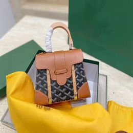 Cross Body Bags Designer Bag Sac Saigon Mini Pvc Leather Handbags Fashion Bags Gift Packing 2022 top quality2989
