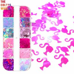TCT830 Head Of A Group of Children Nails Art Glitter Sequins Paillettes Resin DIY Making Crafts Tumbler Phone Case Decoration 240219