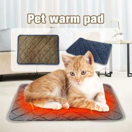 Pens Winter Thermals Mat Self Warming Heating Hot Pad Soft Warm For Pets Dog Bed Washable Pet Warm Cushion