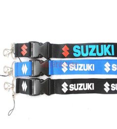 Suzuki 10 Pcs Motorcycle LANYARD Neck cell phone Strap ID Badge Card Holder mixcolor8411506