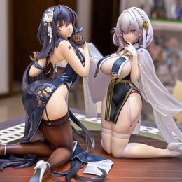 Anime Manga 17cm Azur Lane Azuma Soft Voice of Spring Lightweight Ver PVC Action Figure Toy Adult Collection Model Hentai Doll Gift