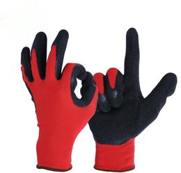 OZERO Work Gloves Stretchy Security Protection Wear Safety Workers Welding For Farming Farm Garden Gloves For Men Women3713882