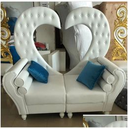 Camp Furniture Factory Direct Sales Love Double Sofa Bride And Groom Wedding Chair Drop Delivery Sports Outdoors Cam Hiking Dh0Mg