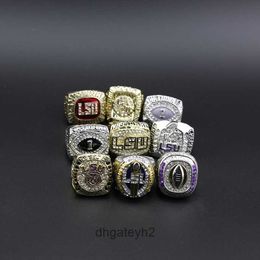 42EG Band Rings University of Louisiana League Ncaa Lsu Championship Ring 9-piece Set Jtn4