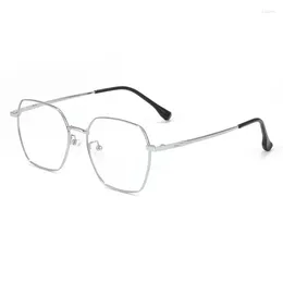 Sunglasses Frames 50mm Non Magnetic Titanium Full Frame Square Glasses For Men And Women Anti Blue Prescription 86261