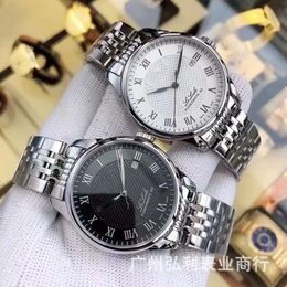 Business Sends Wechat Agency Tianjiali Locke Fully Automatic Machinery Steel Band Men s Watch Manufacturer Supply Source Cross Border Foreign Trade Cro