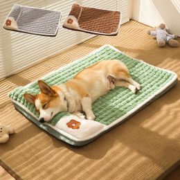 Mats Sleeping Pet Bed Mat Dog House for Small Medium Large Dogs Comfort Protect Cervical Spine Puppy Kitten Bed Cama Para Perros