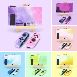 Cases Soft TPU Protective Shell Case for Nintendo Switch JoyCons Shell Console Skin Cover Split Case for Switch Accessories