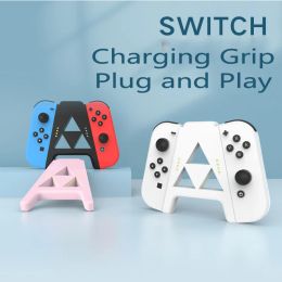 Joysticks Charging Station Charger for Nintendo Switch Joycon Bracket Gaming Grip Handle Controller NS Switch OLED JoyCon Stand Holder