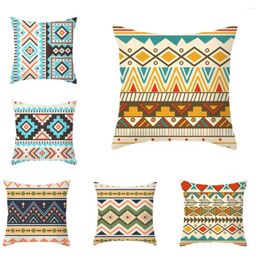 Pillow Bohemian Abstract Striped Luxury Geometric Gift 50x50 Modern Decor Home Sofa Table Accessories Living Room SF21