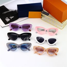 Mens sunglasses designer letters luxury glasses frame letter lunette sun glasses for women oversized polarized senior shades UV Protection Eyeglasses 33005