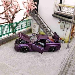 Diecast Model Cars PGM 1 64 GTR R34 Z-TUNE diecast model car