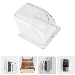 Doorbells Switch Waterproof Rain Cover For Doorbell Clear Water-resistant Attendance Machine Keep Out The Supply Rainproof