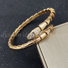 Damen-Armreif mit/voller Diamanten, Gold-Roségold-Silber-Armbänder mit Box 22856